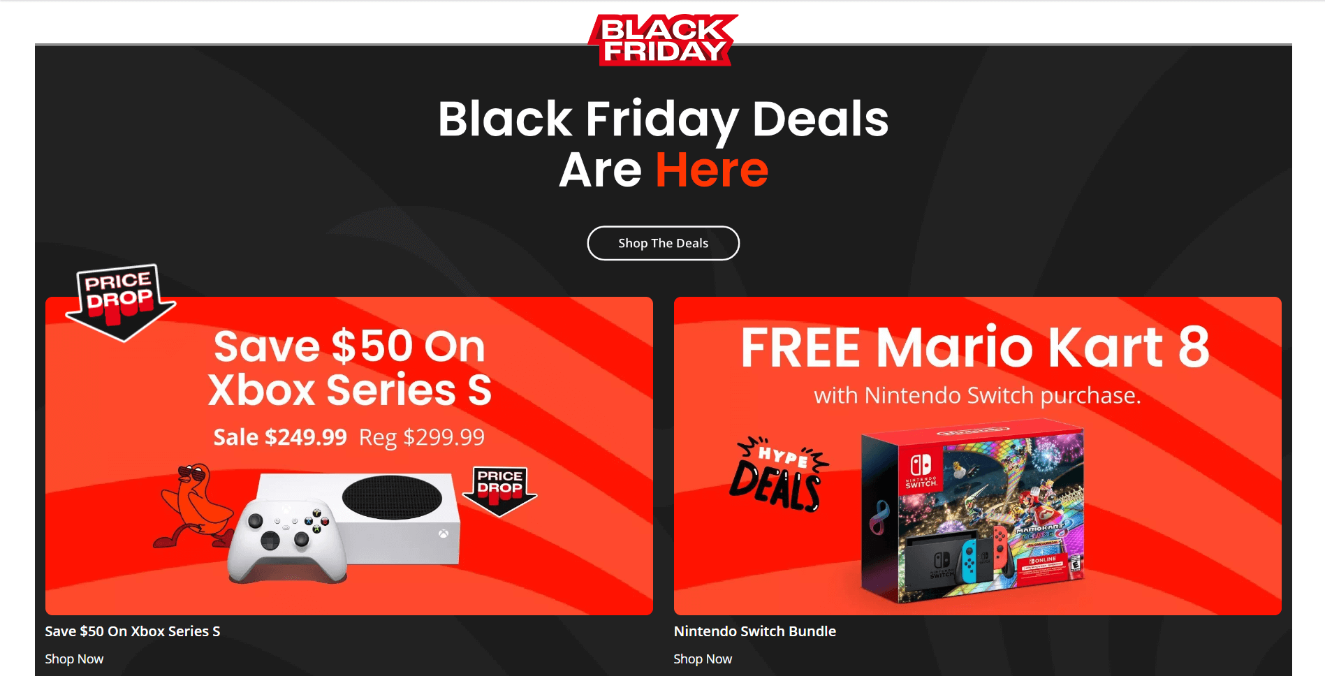 Gamestop - Black Friday Sale