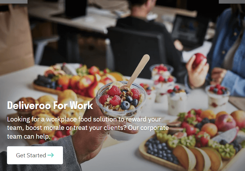 Deliveroo For Work
