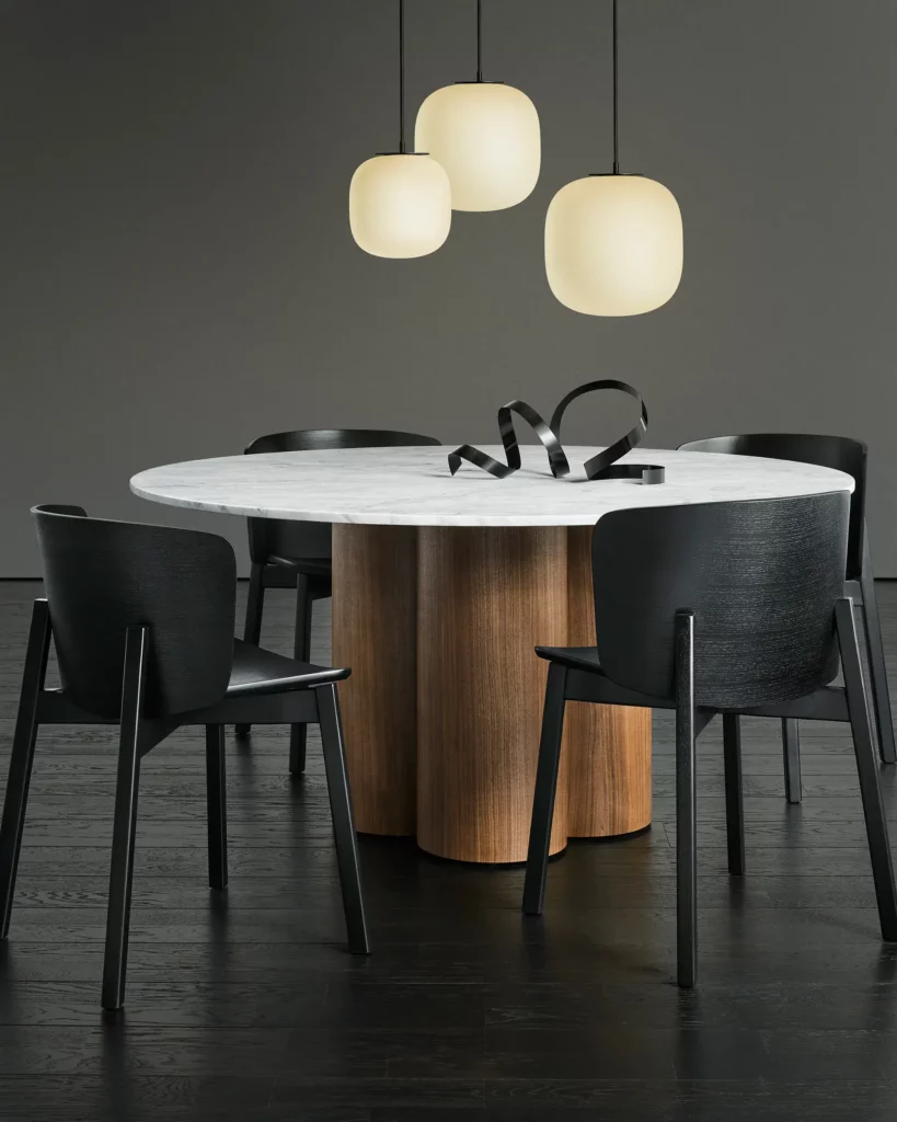 Blu Dot - 4/4 Round Dining Table