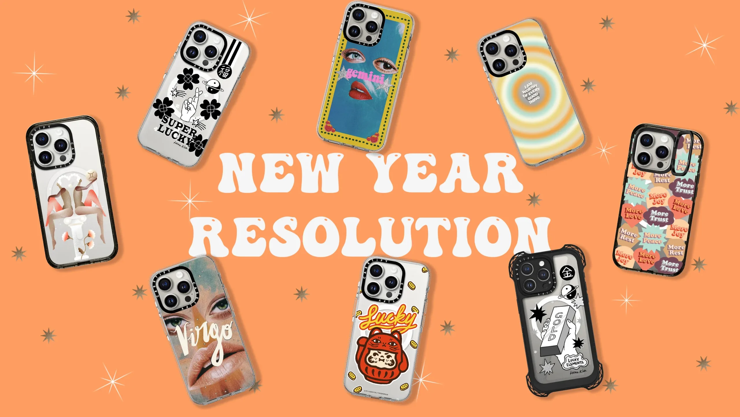 Casetify New Year Cases
