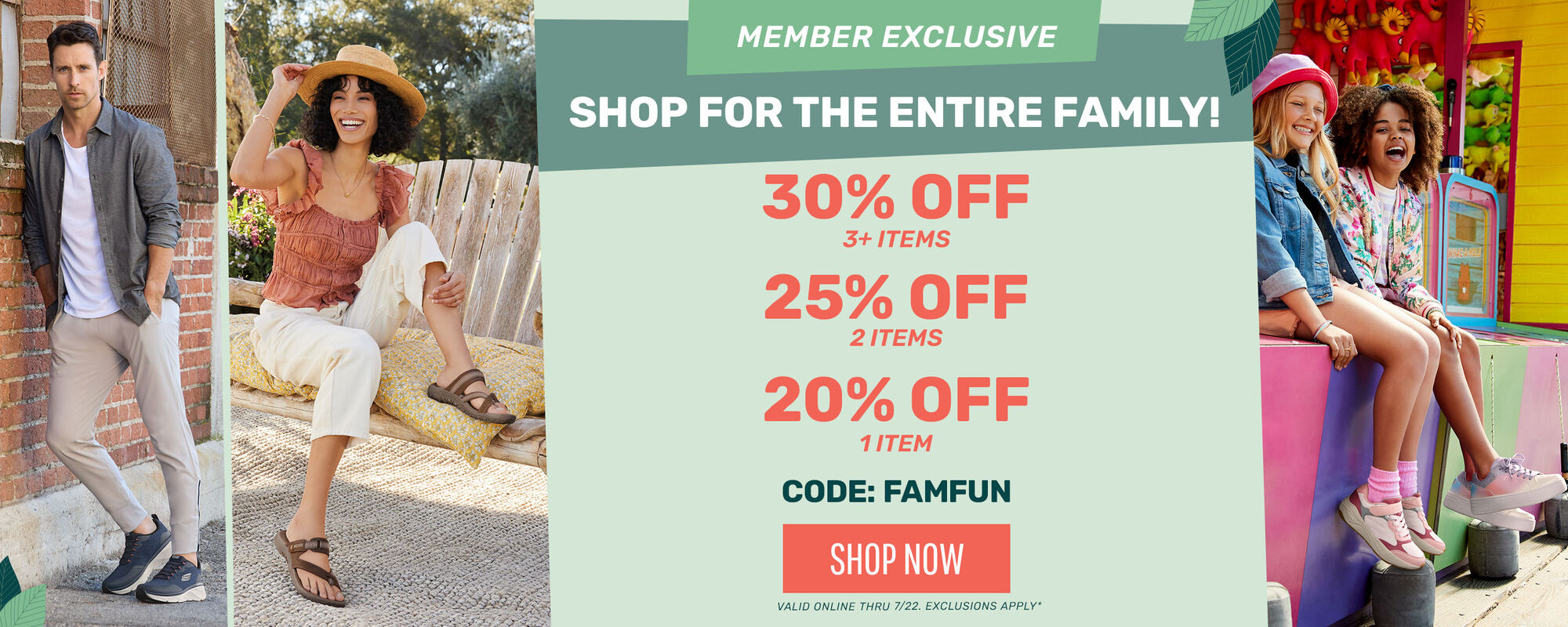 Skechers Family Offer